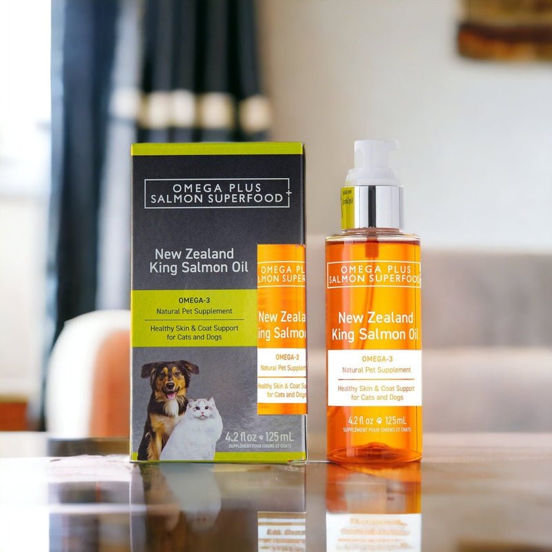 Unlock the Power of Omega with King Salmon Oil Supplement for Pets - PAWS CLUB