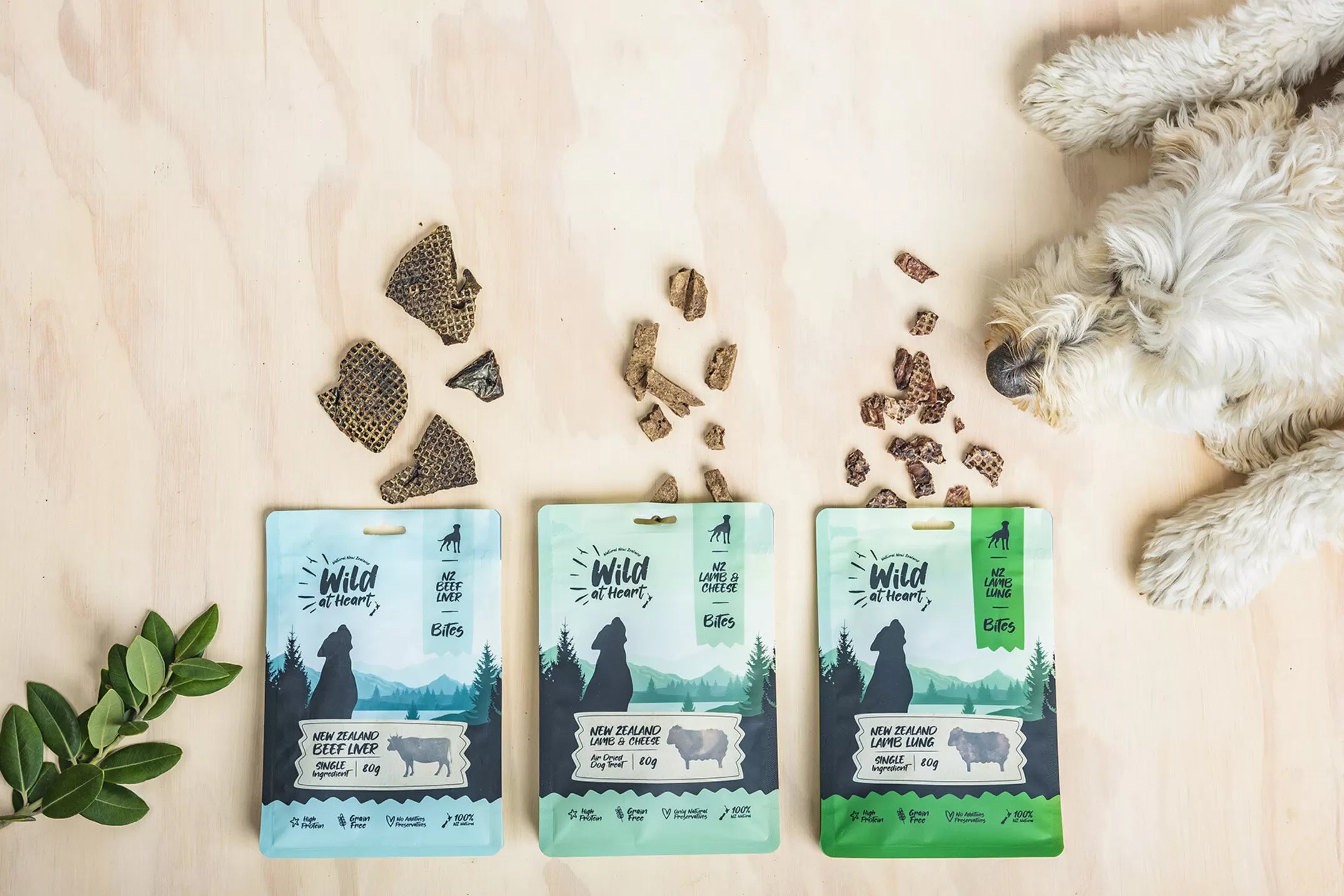 Wild At Heart Dog Treats New Zealand Made PAWS CLUB