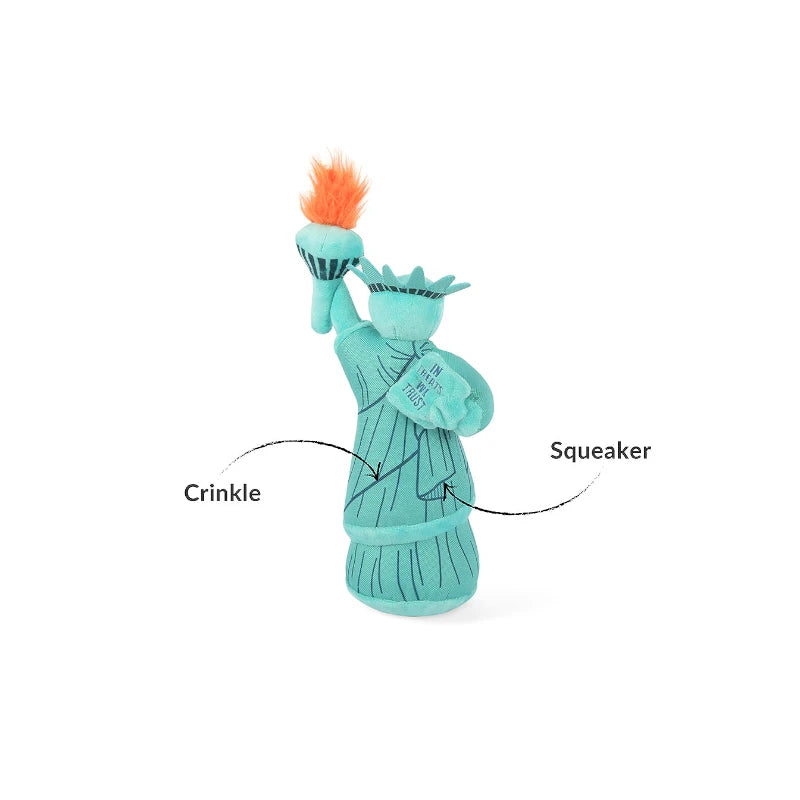 P.L.A.Y. Totally Touristy – Lady Liberty Dog Toy