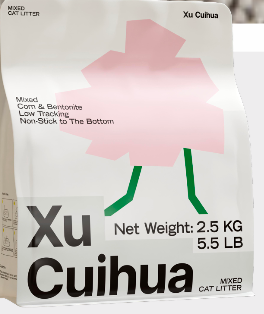 XU CUIHUA® MIXED CAT LITTER MIXED SODIUM-BASED MINERALS CAT LITTER