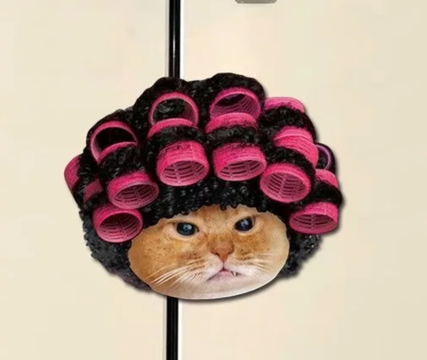 Cute Cat Acrylic Fridge Magnets – Funny & Creative Magnetic Decorations