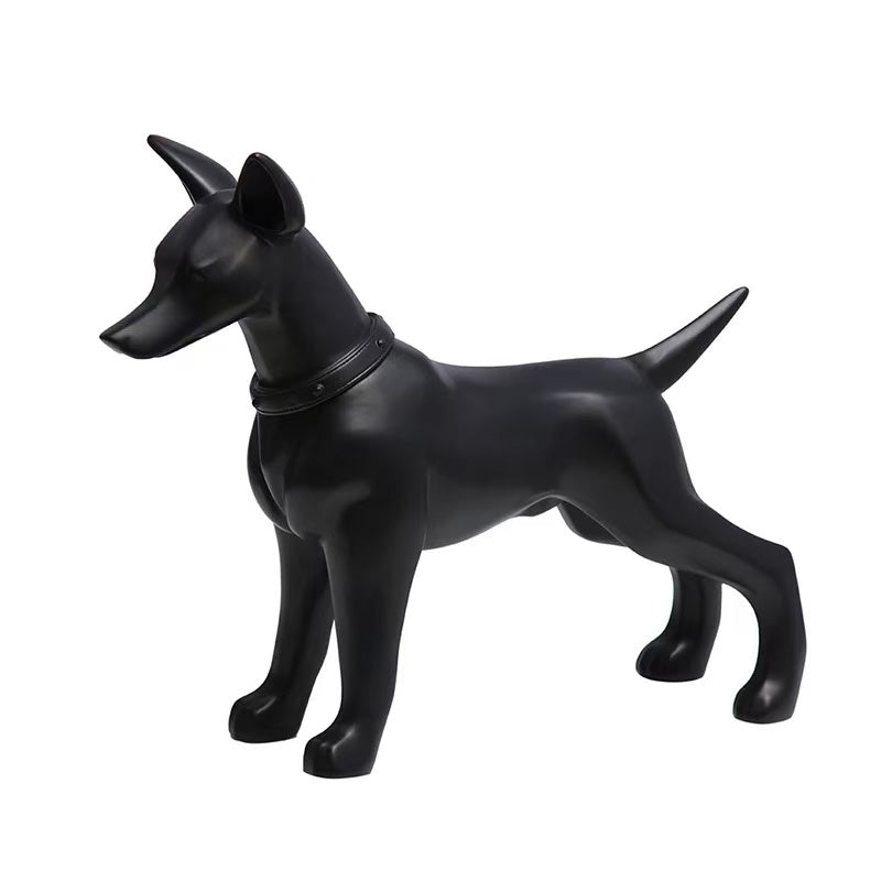 Medium Size PVC Dog Mannequin for Home Decor – Stylish and Durable Pet-Inspired Sculpture