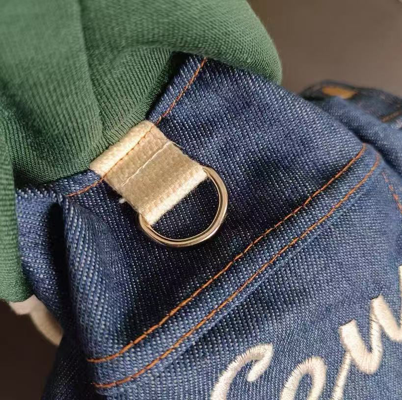 NYC Style Dog Hoodie – Fashion Denim Jacket