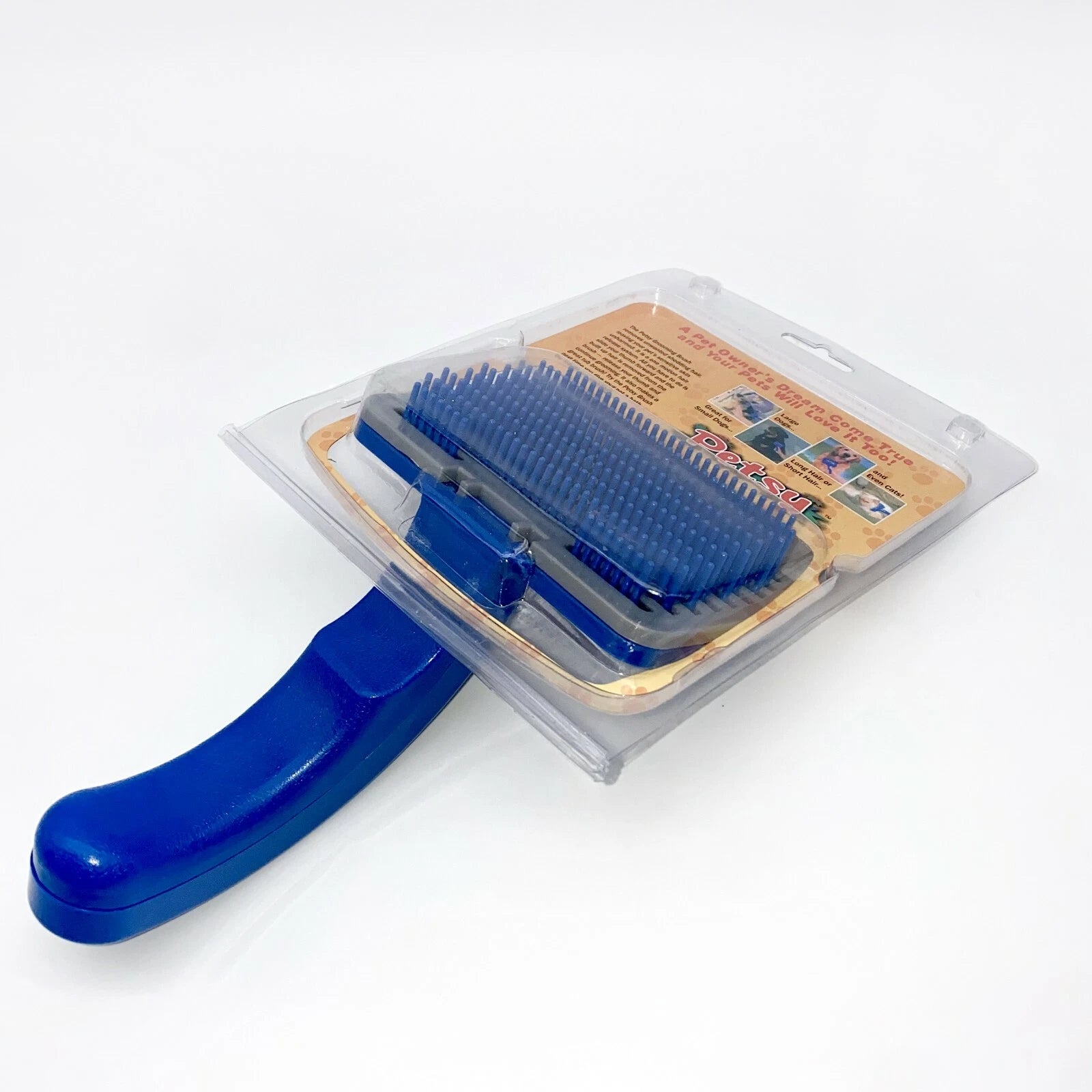 PETSY Blue Dog Cat Brush, cat groomer, pet groomer