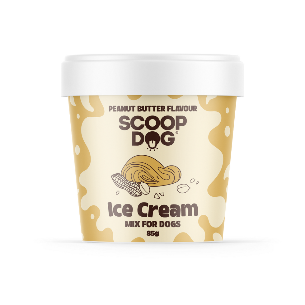 Scoop Dog Peanut Butter Ice Cream Mix for Dogs