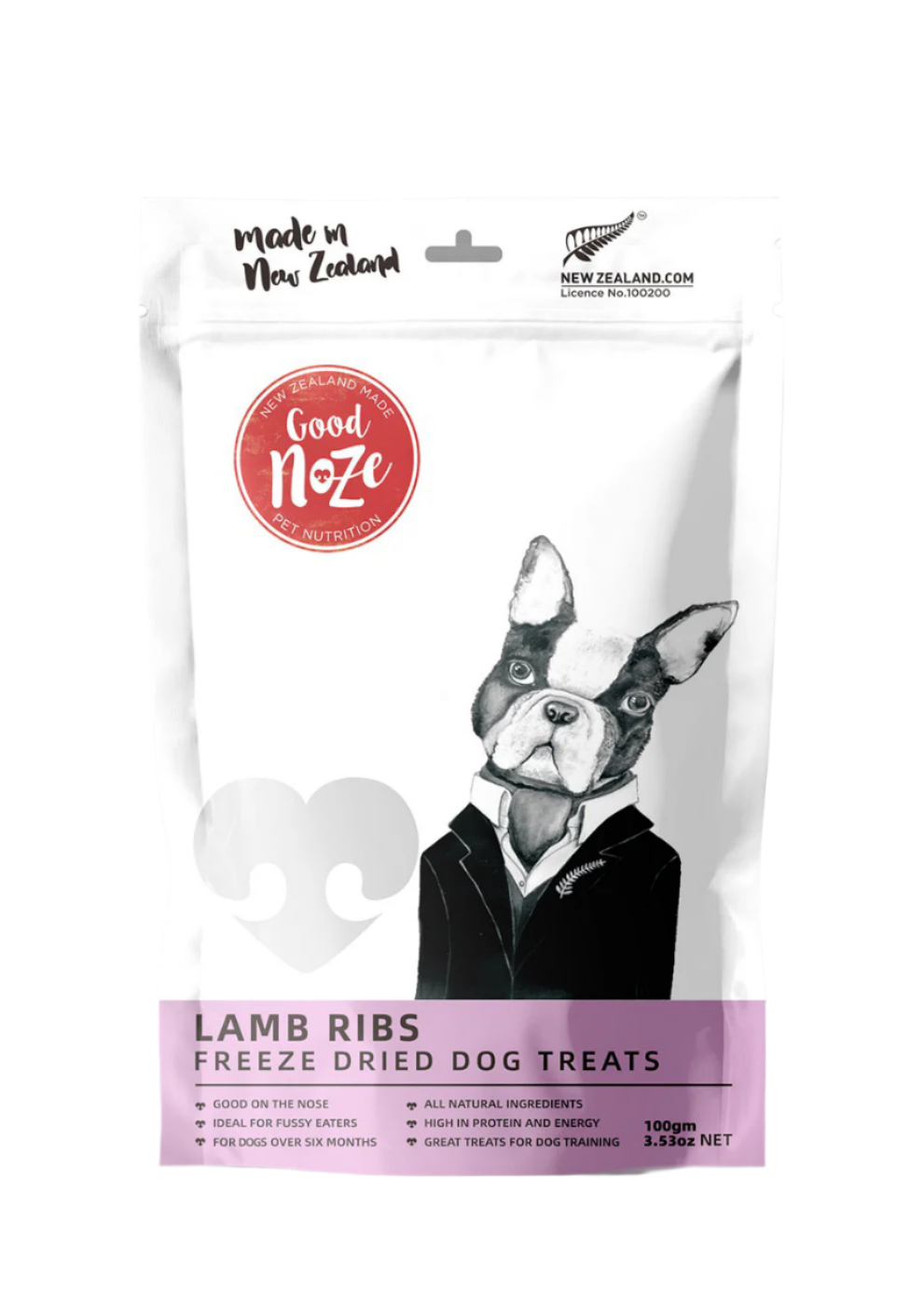 GoodNoze Lamb Ribs 100g