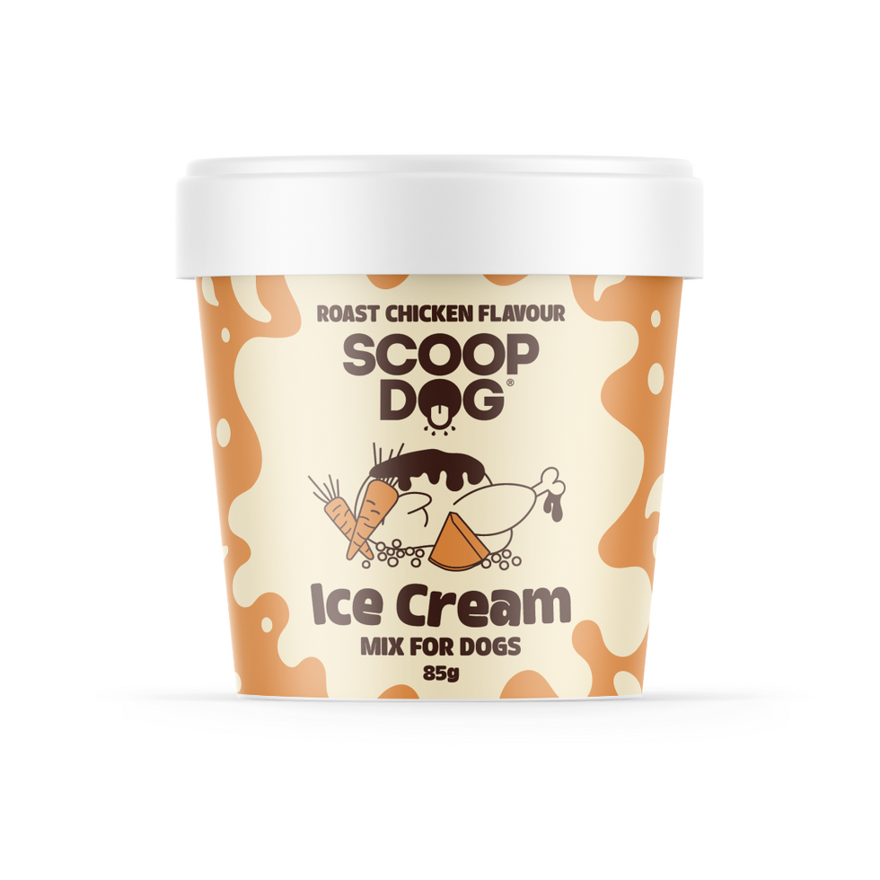 Scoop Dog Roast Chicken Ice Cream Mix for Dogs