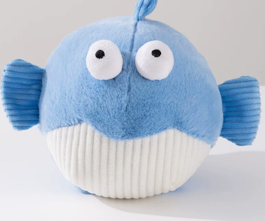 Automatic Bouncing Plush Ball Toy for Dogs – Washable Cover
