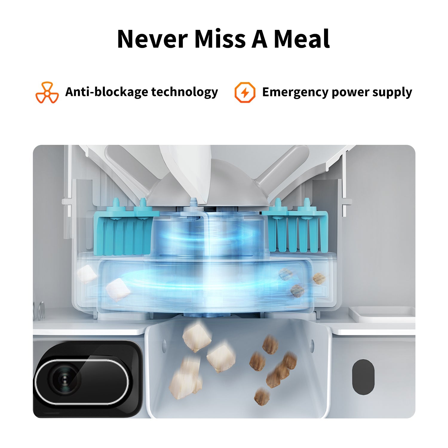 PETKIT Yumshare Dual Hopper Smart Feeder with Built-in Camera