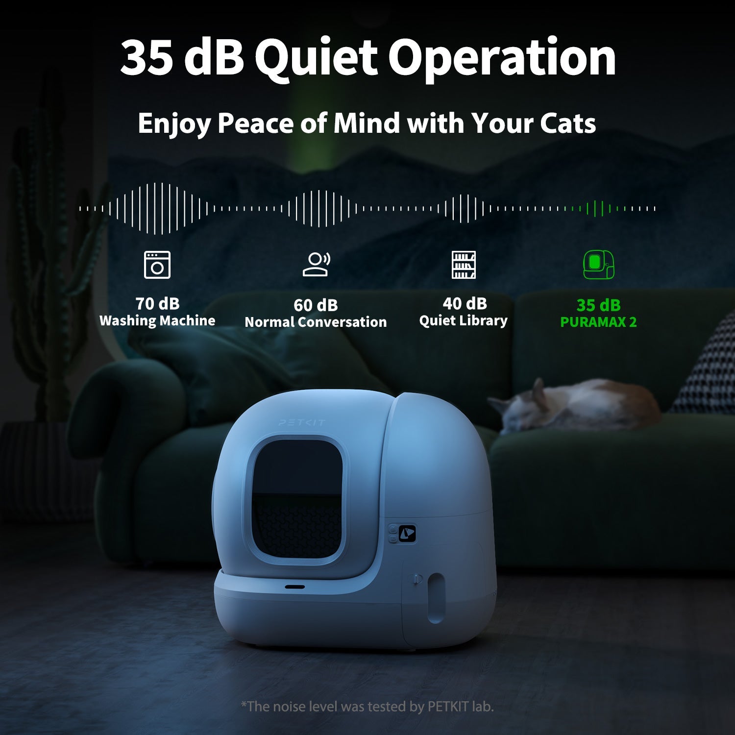 PETKIT PURAMAX 2 Self-Cleaning Cat Litter Box – Premium