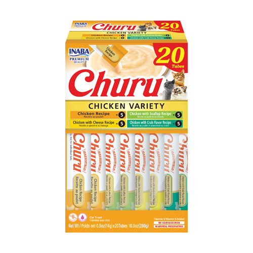 Inaba Churu Chicken Variety Box 14g x 20 Tubes