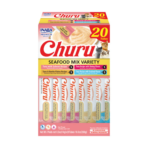 Inaba Churu Seafood Mix Box 14g x 20 Tubes