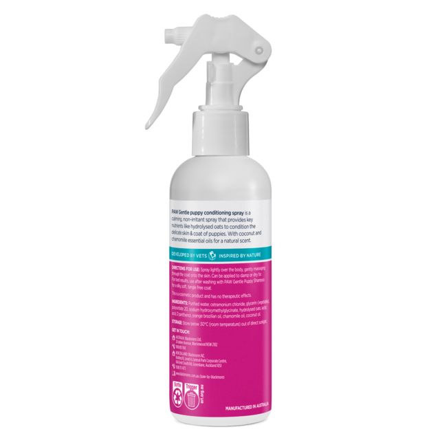 PAW by Blackmores Gentle Puppy Conditioning Spray
