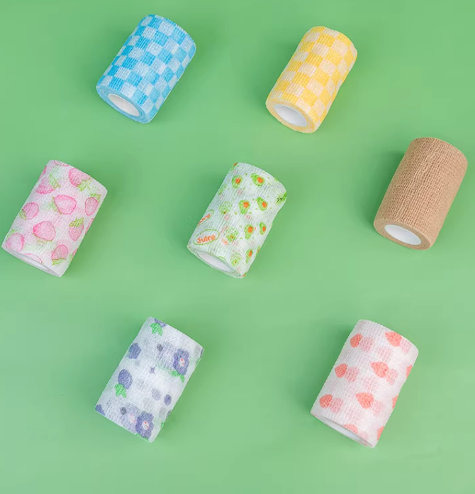 Dog Paw Bandage Wrap – Self-Adhesive, Elastic, Breathable Paw Protector for Outdoor Use