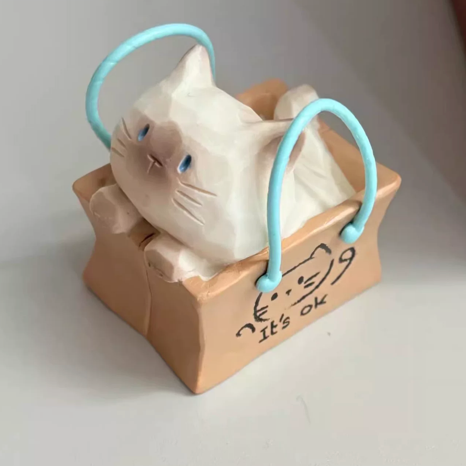 Everyday Cat Companion Blind Box – Cute Miniature Collectible Figures