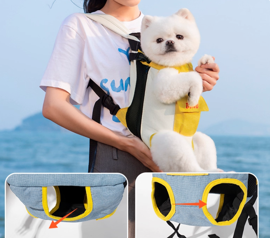 Front-Facing Pet Backpack for Dogs & Cats | Travel Carrier