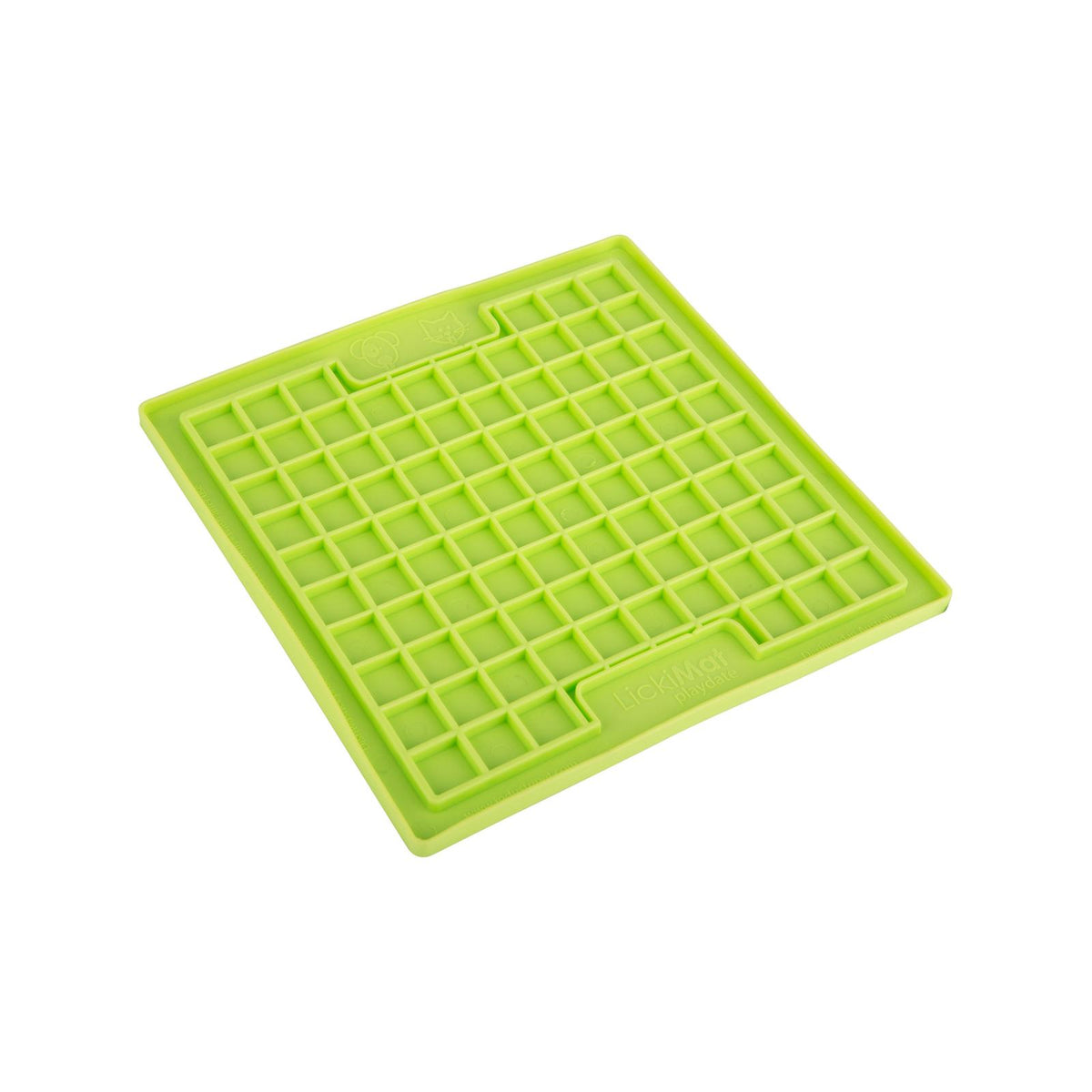LickiMat Playdate Green Dog