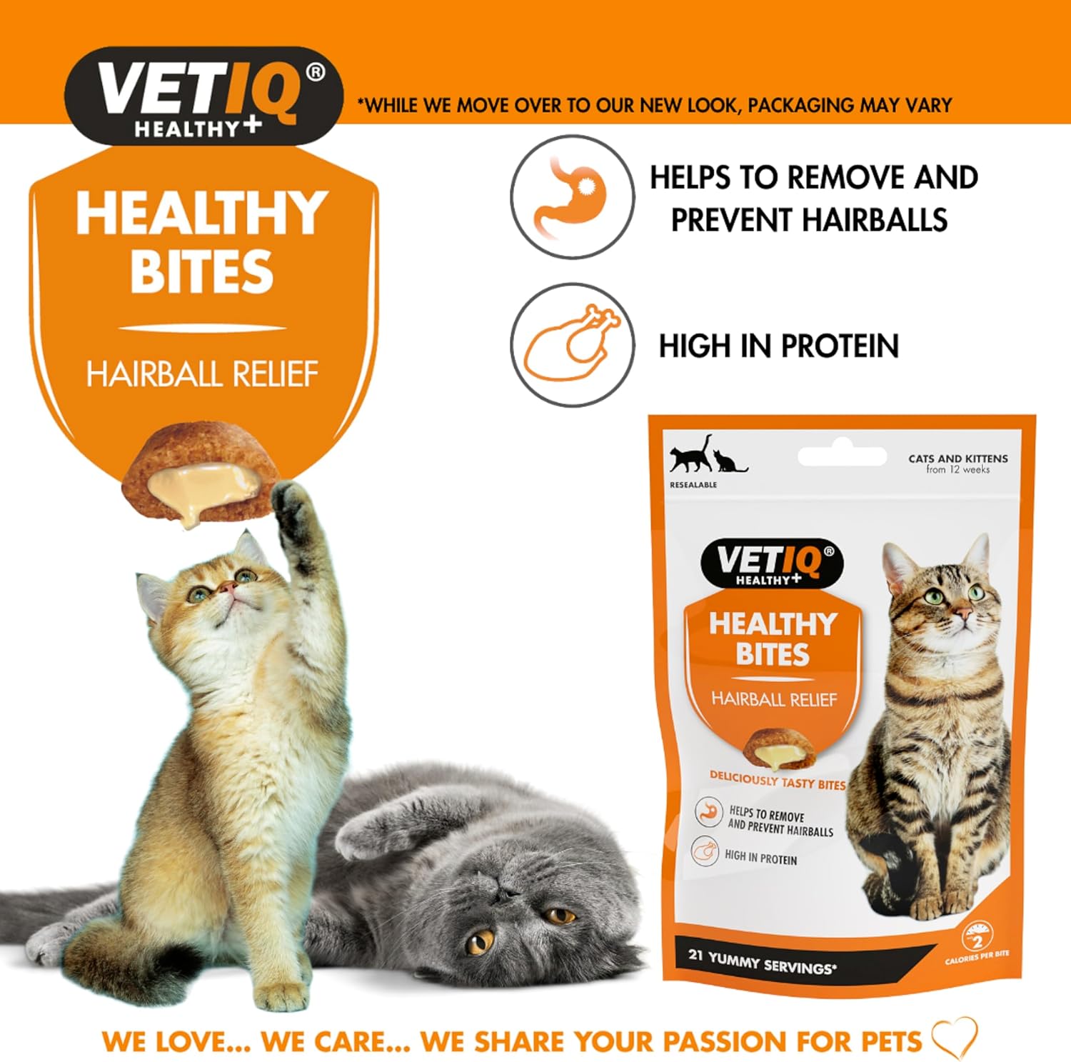 VetIQ Healthy Bites Healthy Bites Hairball Remedy For Cats