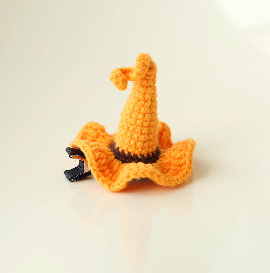 Halloween Pet Collar or Hat Set for Cats & Dogs | One Size M 26–36 cm | Spooky Holiday Costume