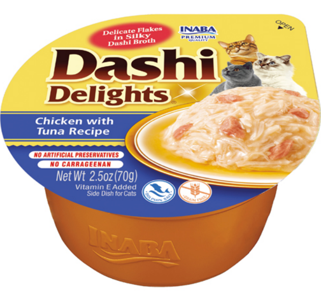Inaba Cat Dashi Delights – Chicken with Tuna 70g