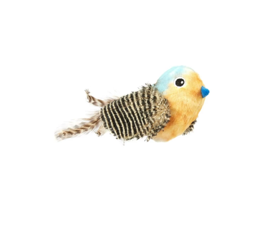 Interactive Chirping Bird Cat Toy