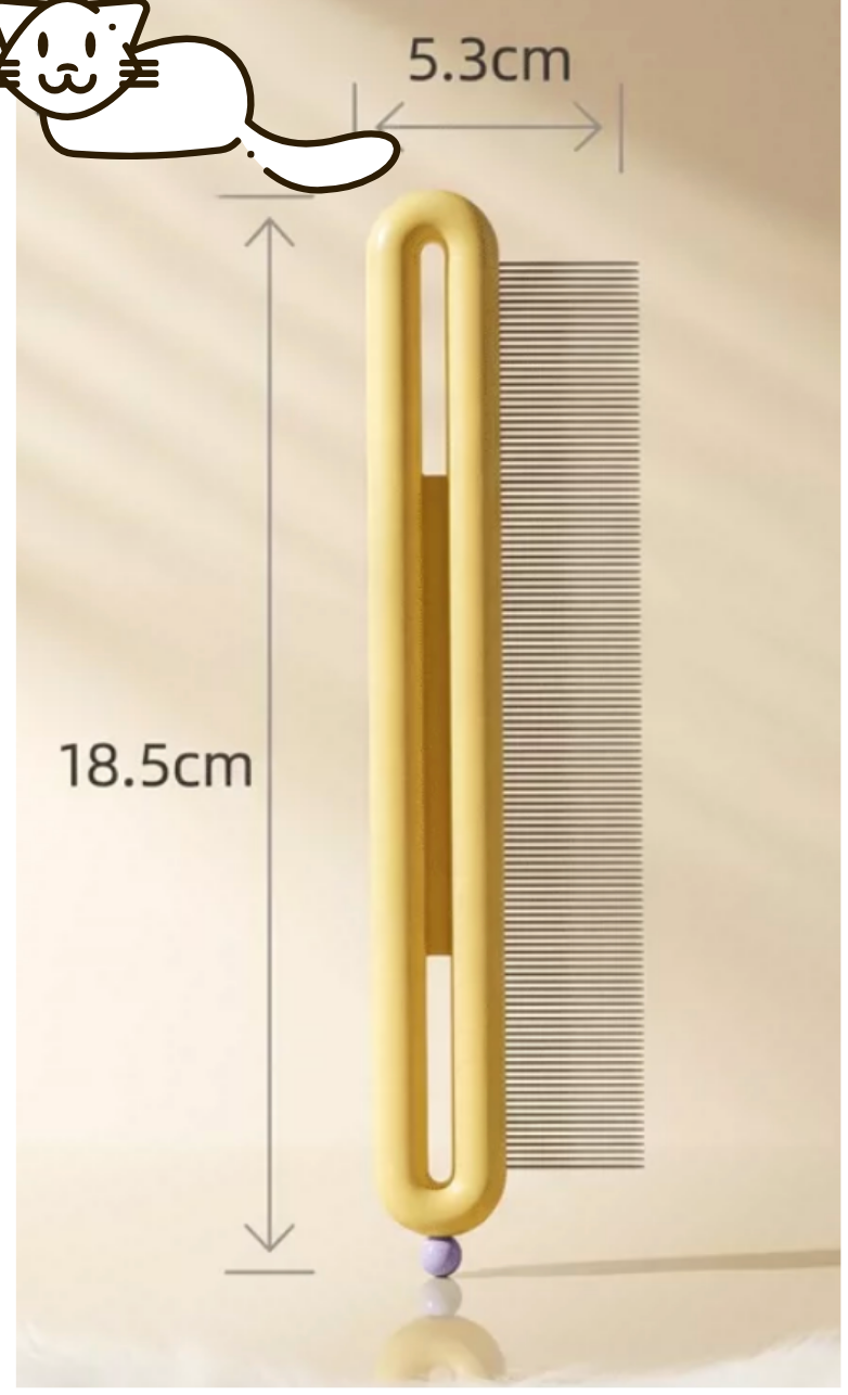 Pet Grooming – Stainless Steel Cat & Dog Grooming Brush