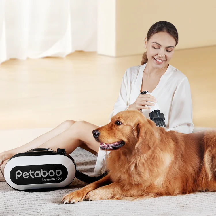 PETABOO Levante 400 – Ultra Quiet High-Speed Pet Hair Dryer