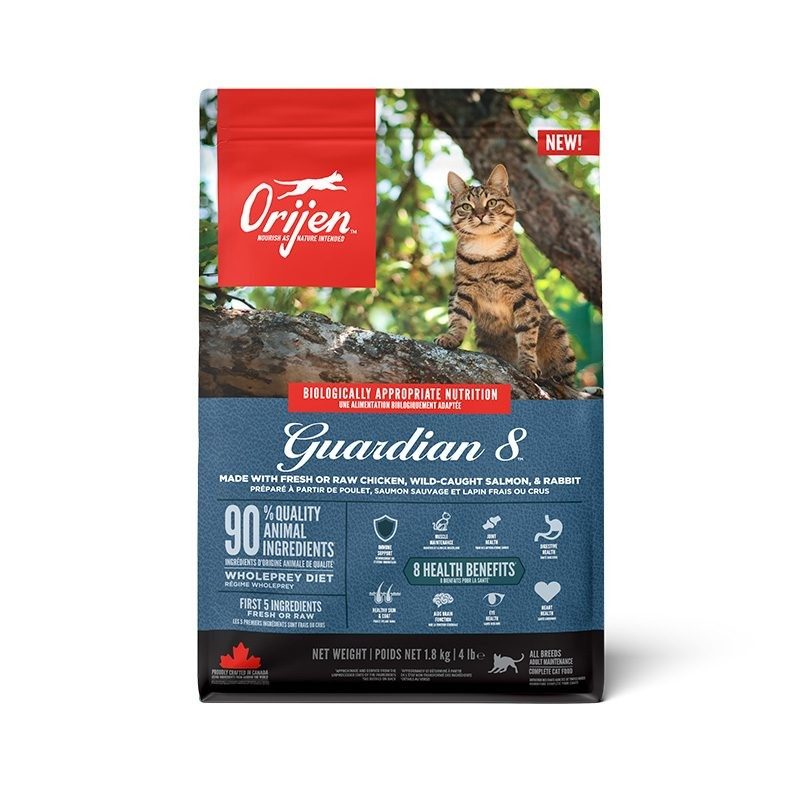 Orijen™ Guardian 8 Cat Food – High-Protein, Biologically Appropriate Formula