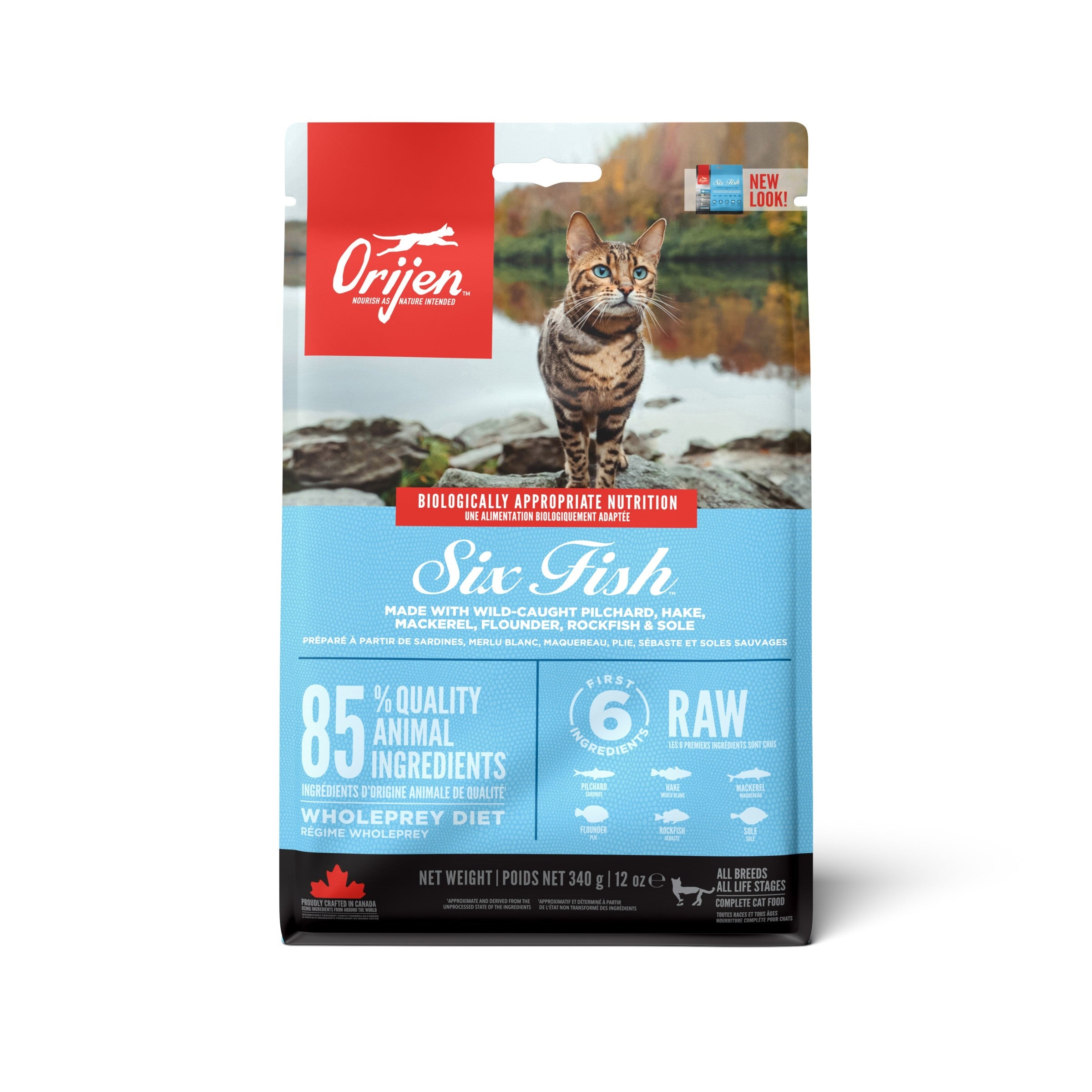 Orijen™ Six Fish Cat Food – No.1 Sales for all Orijen Cat Food