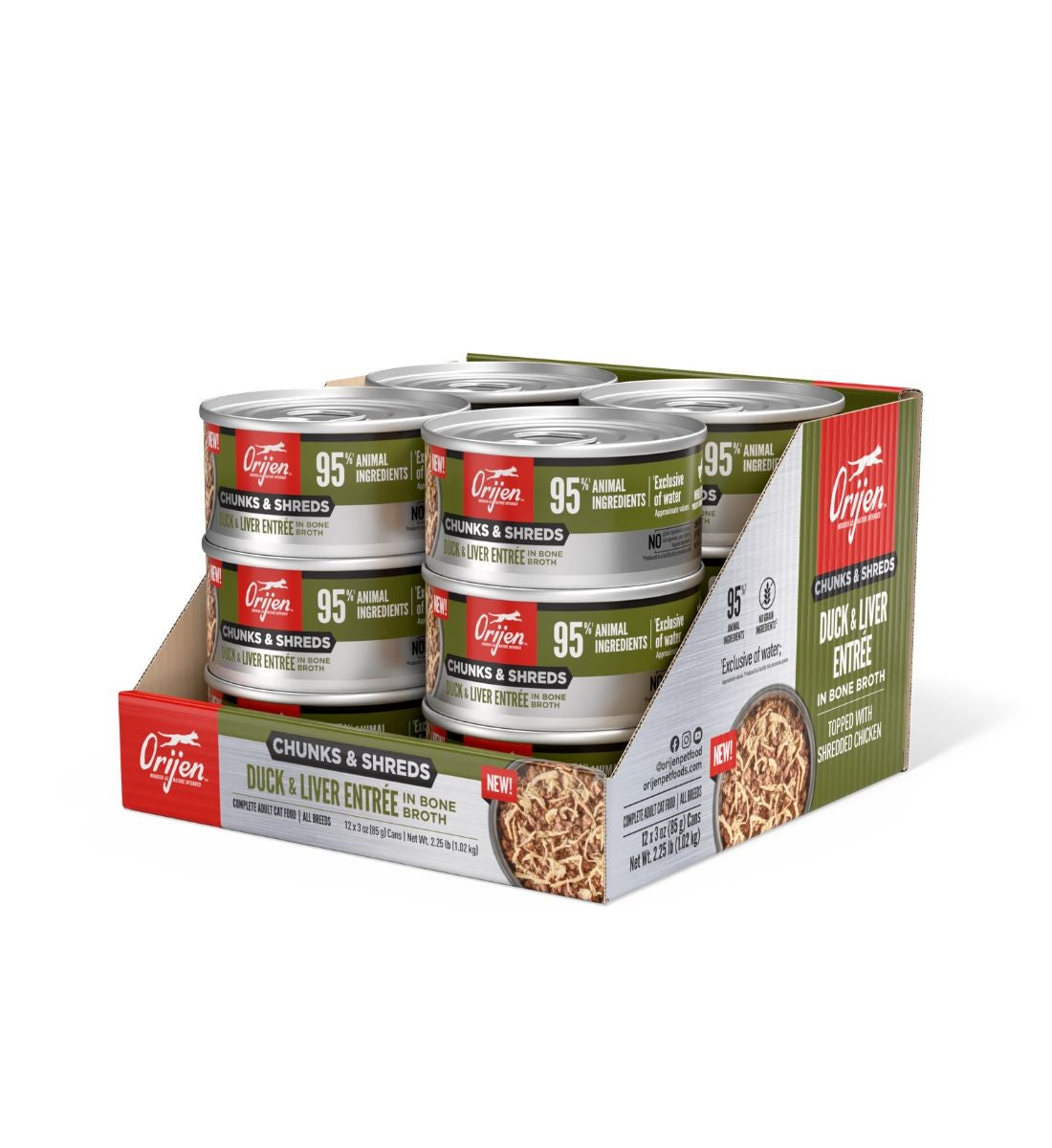 Orijen™ Duck & Liver Entrée Wet Cat Food 85g