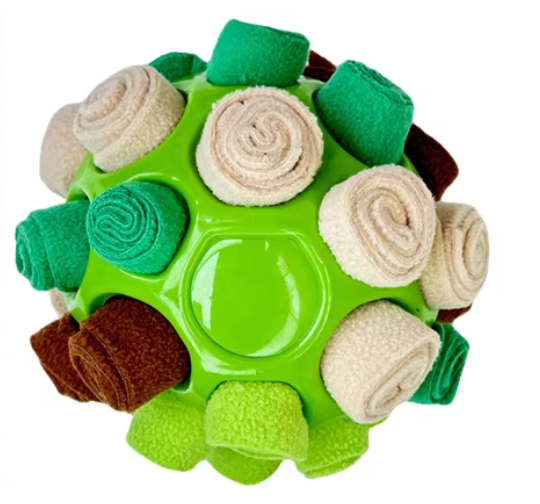 Treat Dispensing Snuffle Ball | Interactive Enrichment Toy for Dogs & Cats