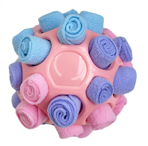Treat Dispensing Snuffle Ball | Interactive Enrichment Toy for Dogs & Cats