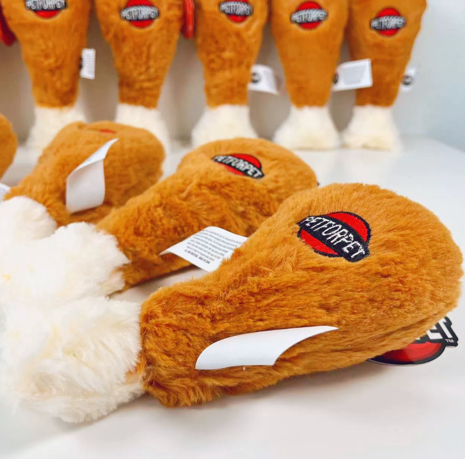 Squeaky Drumstick Pet Toy (Cat & Dog)