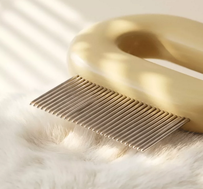 Pet Grooming – Stainless Steel Cat & Dog Grooming Brush