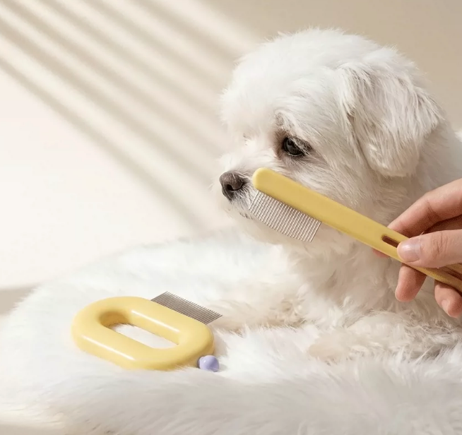 Pet Grooming – Stainless Steel Cat & Dog Grooming Brush