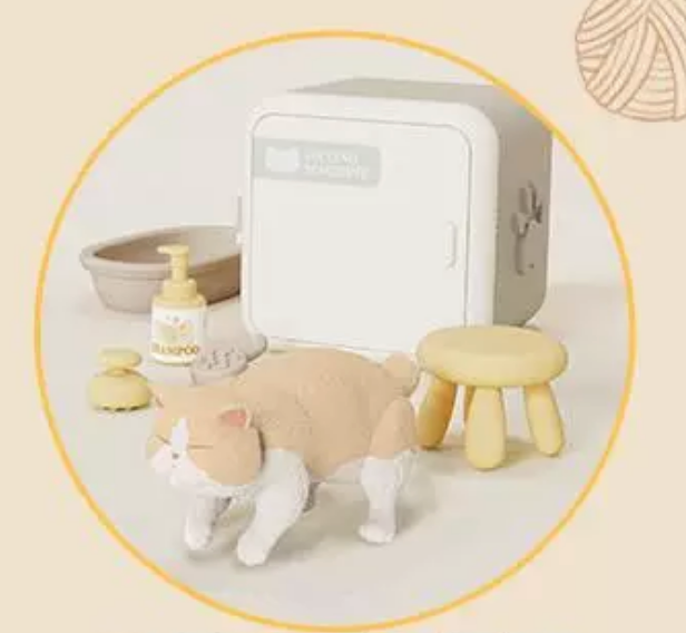 Mini Cat Toy Blind Box – Cat Tree & Play Scene Collectible Figure
