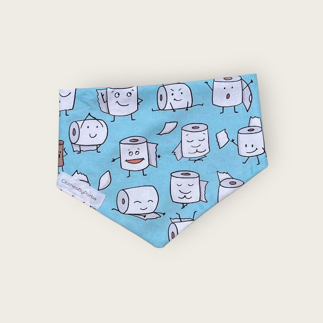 托尼卫生纸印花狗头巾 - 新西兰制造