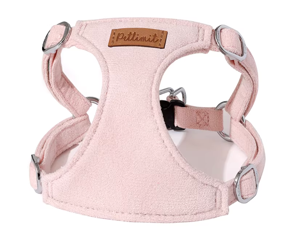 Small Dog & Cat Harness Leash | Lightweight Vest Harness for Small Pets | Comfortable Walking Harness