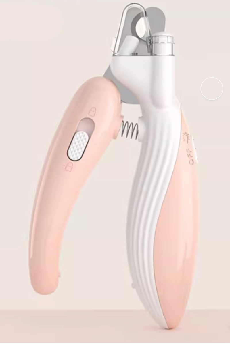 Pet Nail Clippers with LED Light | Dog & Cat Nail Trimmer with Safety Lock