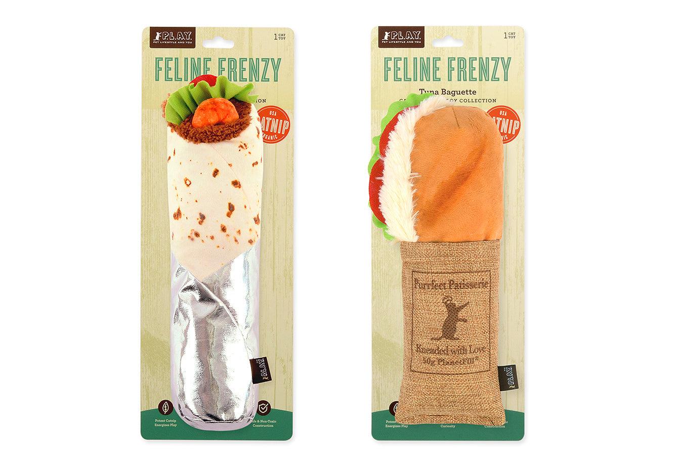 P.L.A.Y.  Cat Toy Feline Frenzy - Cat Kicker Toy Collection PAWS CLUB