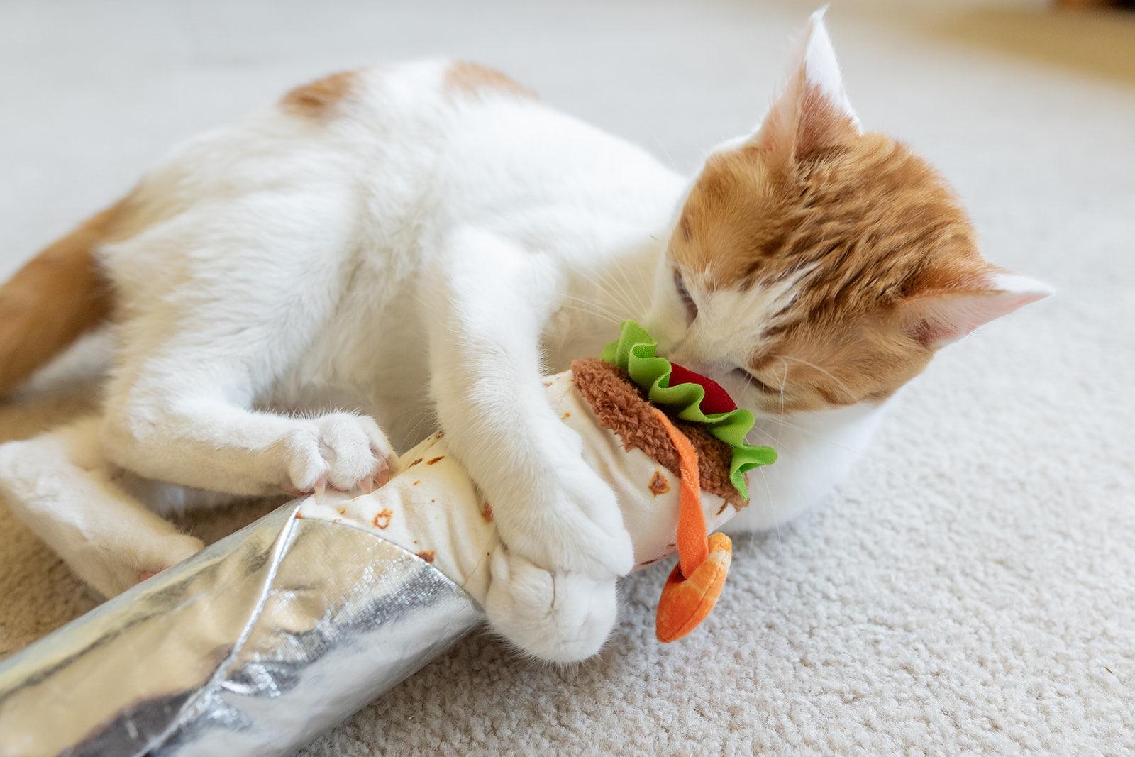 P.L.A.Y.  Cat Toy Feline Frenzy - Cat Kicker Toy Collection PAWS CLUB