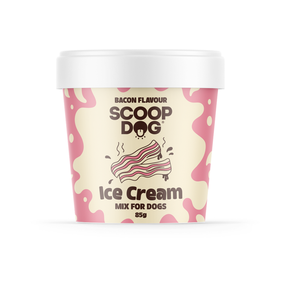 Scoop Dog Bacon Ice Cream Mix for Dogs - Natural & Delicious