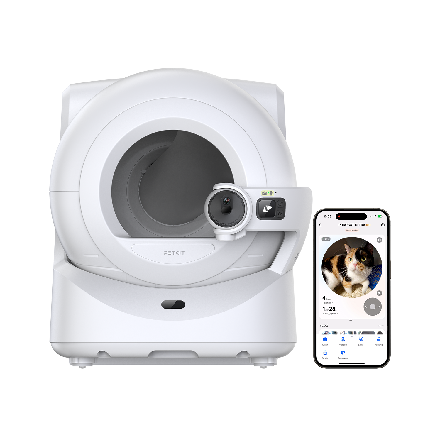 PETKIT PUROBOT ULTRA AI-powered Cat Litter Box with Health Tracking