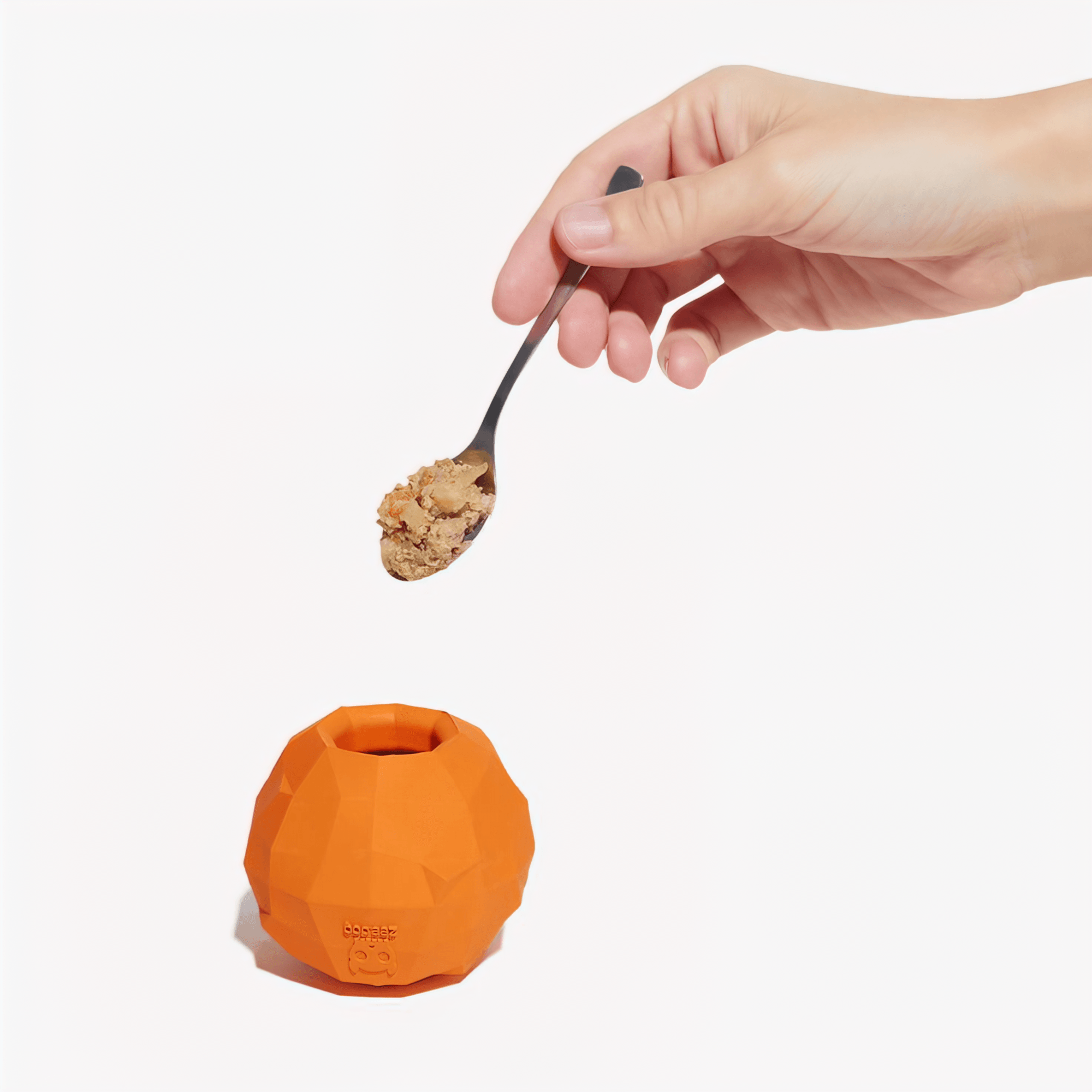 Zee.Dog Super Fruitz Treat Dispensing Dog Toy - Orange PAWS CLUB