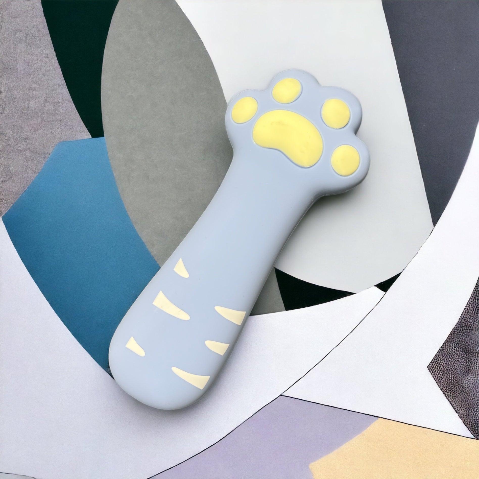 Cattitude Pencil Cases: Adorable Cat-Paw Silicone Storage with a Colorful Twist! - PAWS CLUB