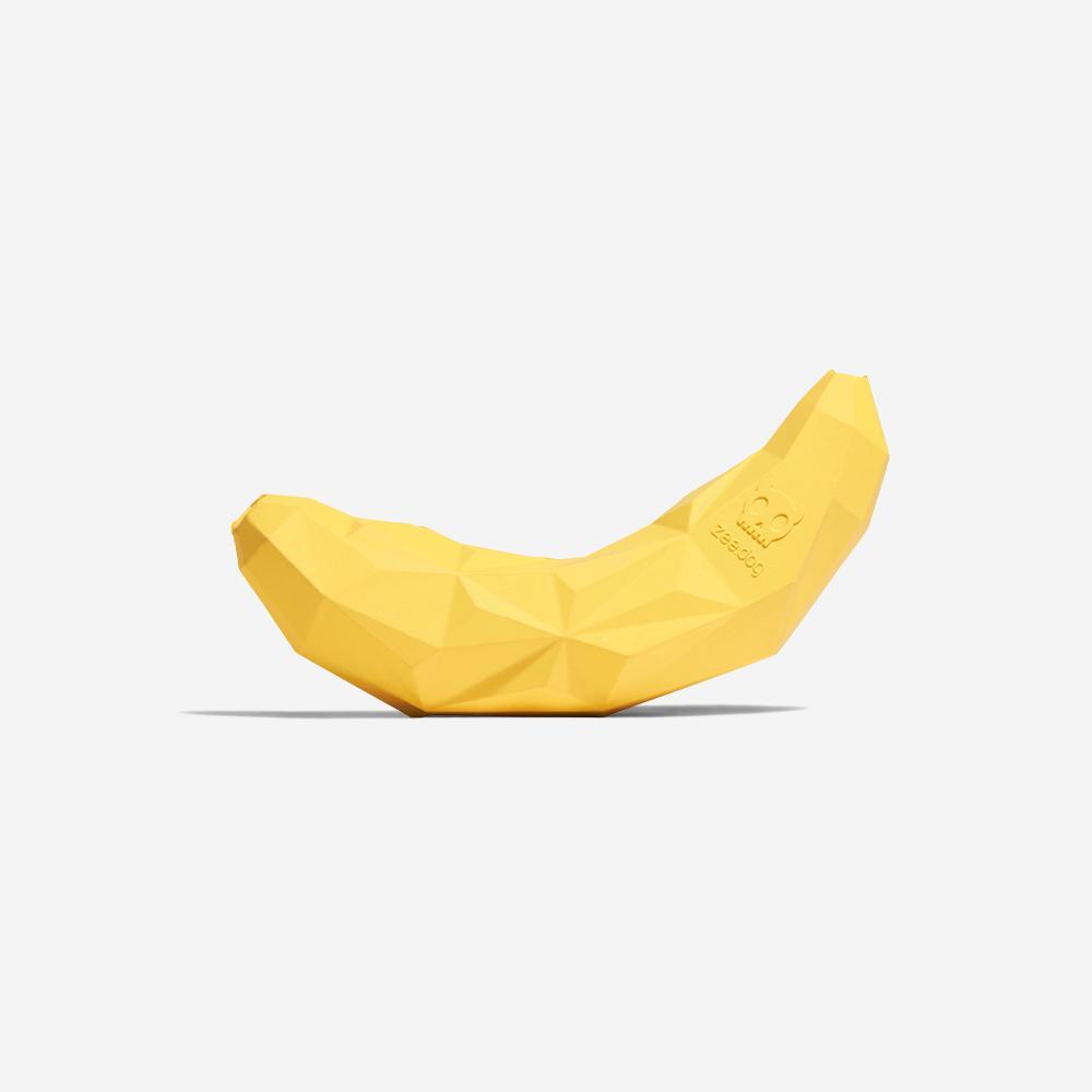 Zee.Dog Super Fruitz Treat Dispensing Dog Toy - Banana - PAWS CLUB