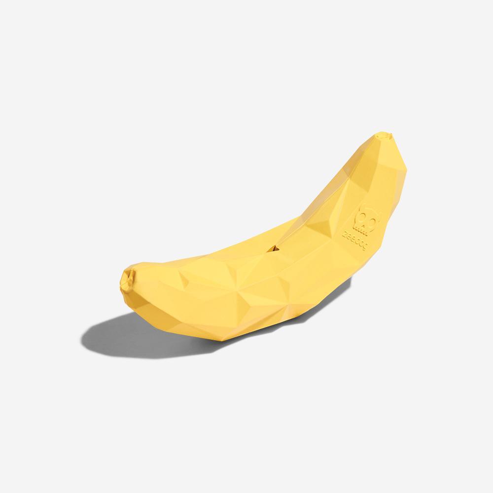 Zee.Dog Super Fruitz Treat Dispensing Dog Toy - Banana - PAWS CLUB