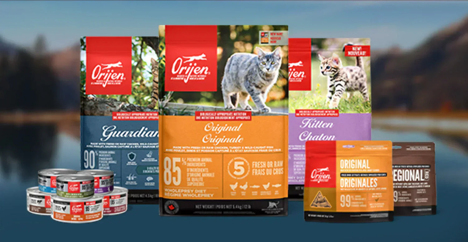 A Complete Guide to Choosing Between Orijen™  & Acana™ Cat Foods