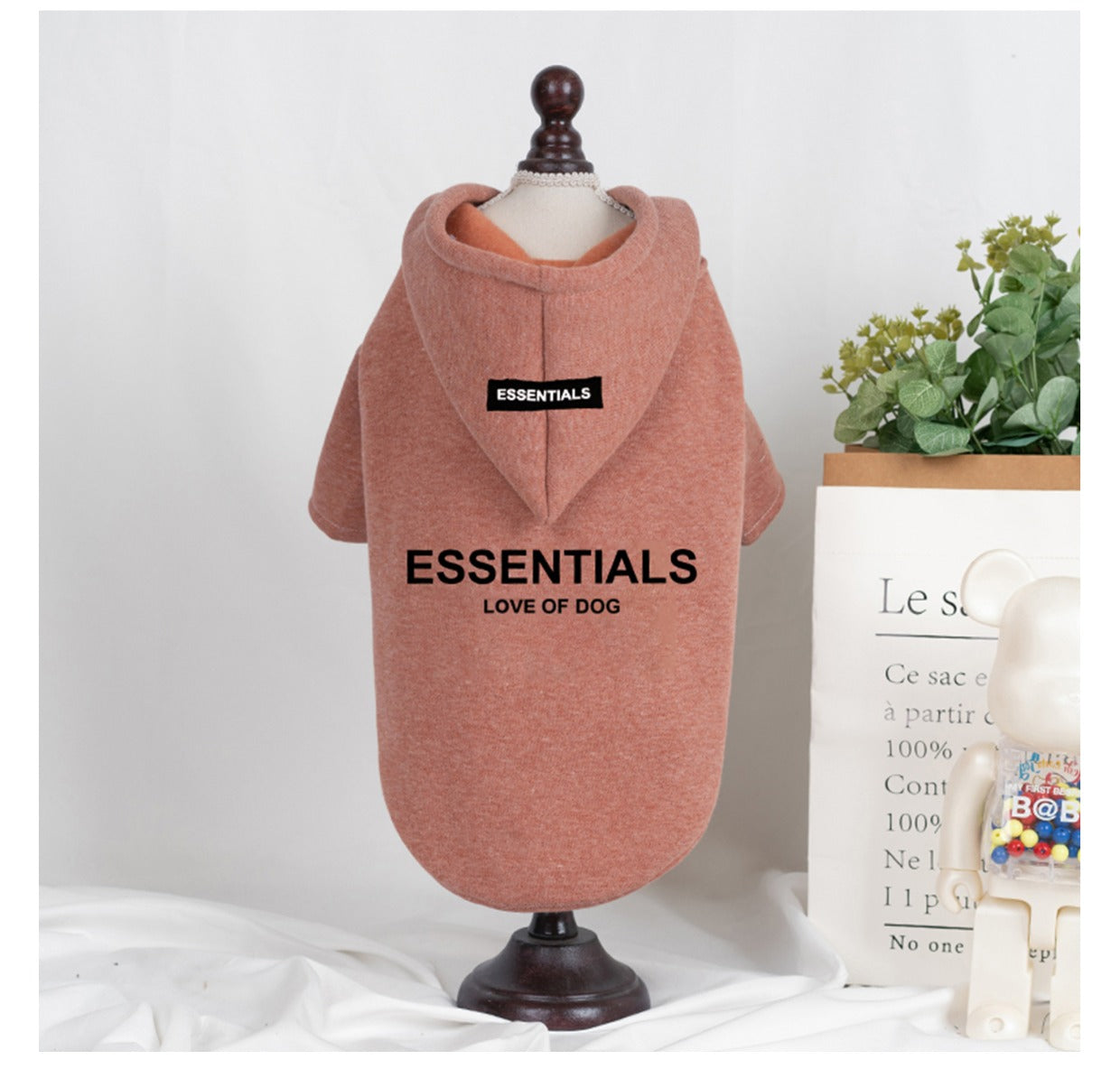 Trendy Large Dog Hoodie | Warm Streetwear Pet Sweatshirt for Big Dogs