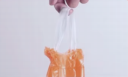 Flushable Drawstring Pet Poop Bags – Double-Layer, Leak-Proof & Touch-Free Dog Waste Bags with Anti-Slip Texture, Individually Wrapped